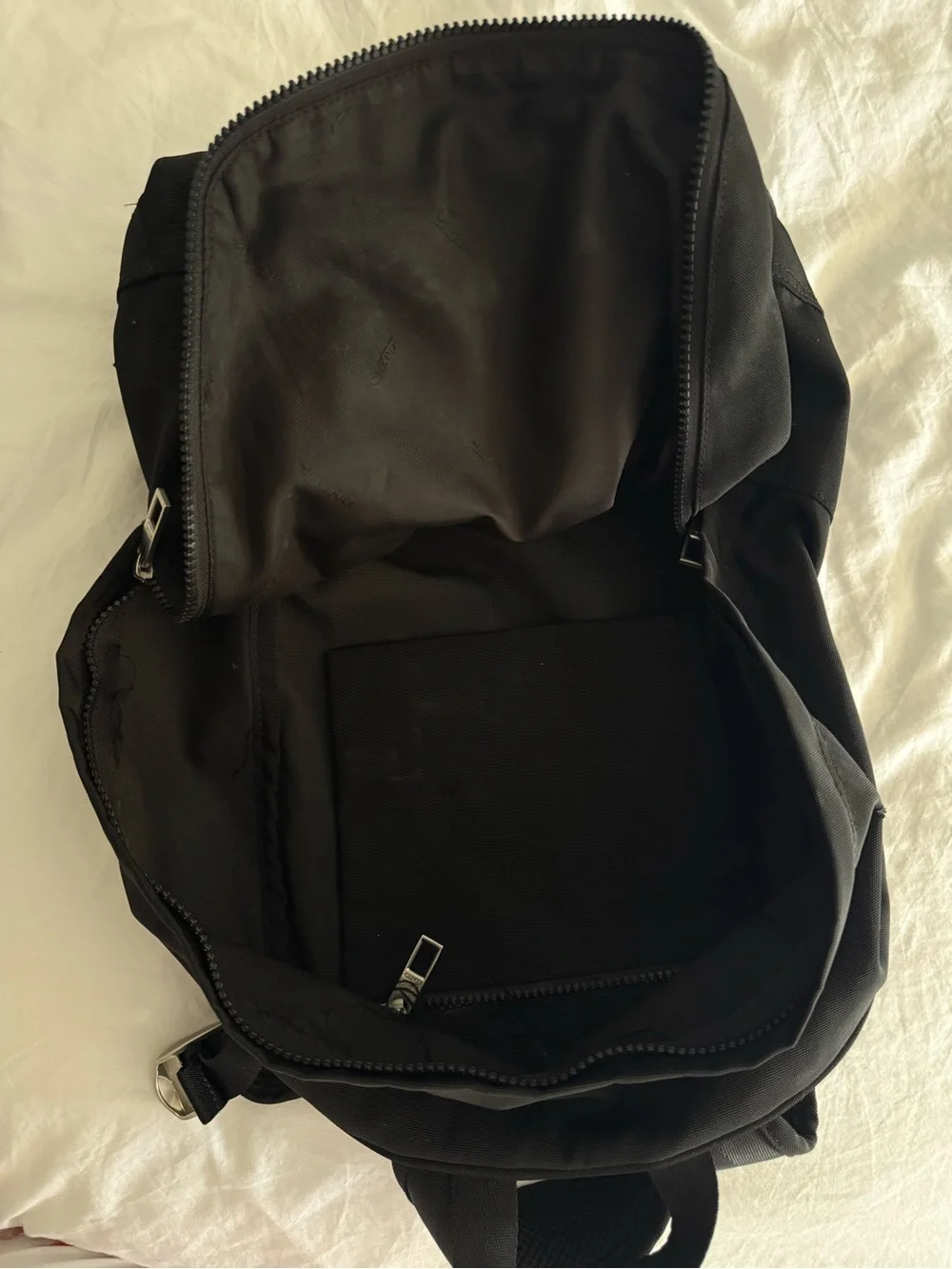 KENZO PARIS Black Backpack with Tiger Logo